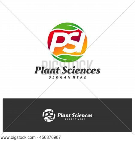 Letter Psi Logo Design Vector Template, Initial Psi Logo Concepts Illustration.