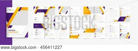 School Brochure, Education Brochure Design, Admission Brochure, School Admission Brochure, Prospectu