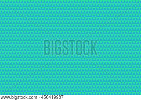 Abstract Blue Geometric Triangle Print Design Simple Blue Pattern Vector Illustration
