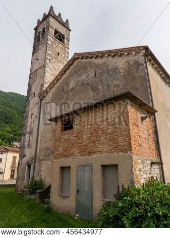 Revine Lago A Small Village Near Treviso In Italy