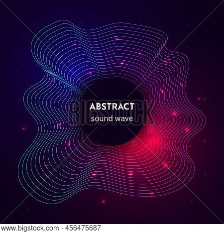 Sound Circular Wave With Light Effects