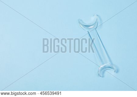 Retractor Dental Lip Retractor Access To The Oral Cavity. Wide Mouth Opening For A Dental Procedure
