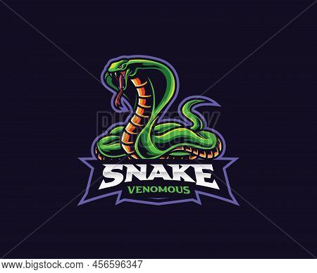 Snake Mascot Logo Design