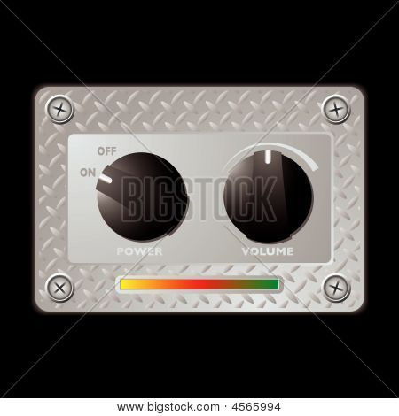 Interruptor Panel metálico Duo