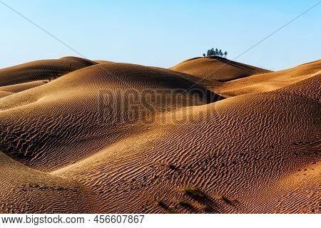 Before Sunset In The Desert, Nice Oman.