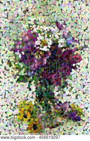 Multicolor abstract colored lines,dots, balls, rings, spirals, swirls, waves, triangles, geometric s