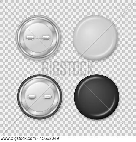Pinback Badges, Pin Buttons, Circle Tag, Brooch