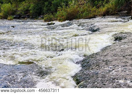 Rapids On The Inhulets River In Kryvyi Rih, Ukraine