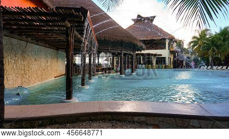 People Resting At Costa Maya Cruise Ship Terminal And Resort Is A Perfect Place For All Visitors