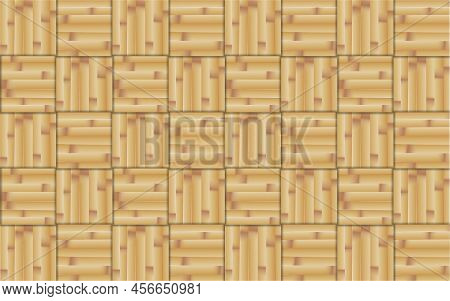 Brown Bamboo Bamboo Pattern Background Vector Seamless Pattern