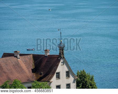 at the lake constance near meersburg in germany