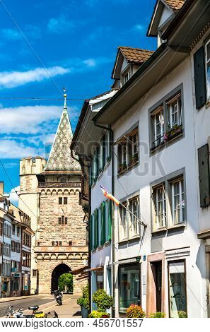 Spalentor, A Historic City Gate In Basel, Switzerland