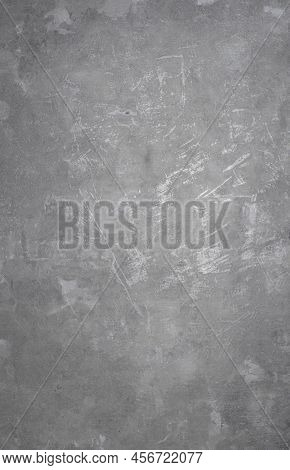 Seamless Gray Wall Texture, Unpainted. Abtrack Background