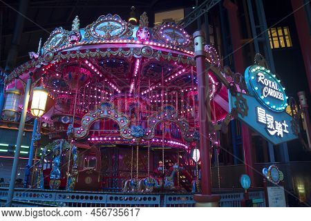 Genting, Malaysia - Jun 10, 2022: View Of The Skytropolis Indoor Theme Park In Resorts World Genting