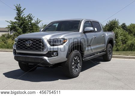 Whitestown - Circa June 2022: Toyota Tacoma Display. Toyota Offers The Tacoma In Sr, Sr5, And Trd Sp