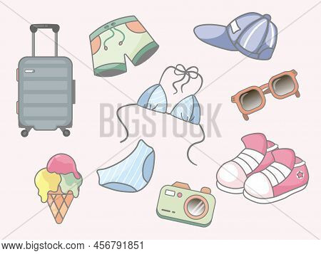 A Set Of Elements To Take At Sea