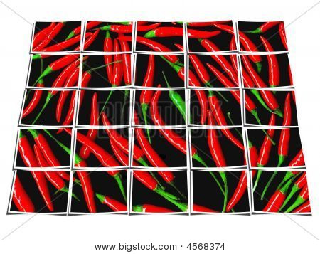 Piros Chili paprika