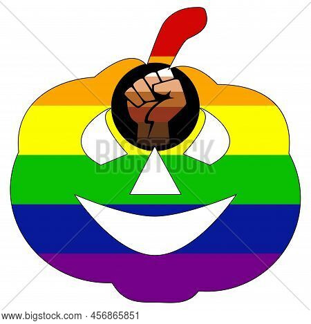 Qtpoc, Qpoc Lgbt Flag. For People Who Are Non-caucasian Meaning Qtpoc Includes Black, Latinx, Asian,