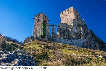 The Castle Of Csesznek Lies In The Bakony Between Gyor And Zirc In The Village Of Csesznek. The Cast