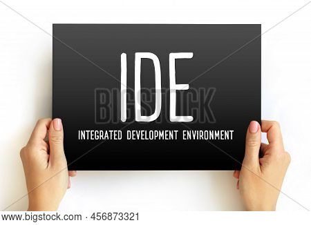 Ide - Integrated Development Environment - Software Application That Provides Comprehensive Faciliti