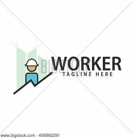 Construction Realestate Building Logo Design Template
