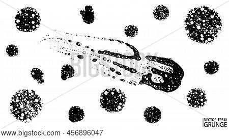 Soap Texture. Grunge Background. Foam Water. Soap Bubble Stain. Lather. Shampoo. Shaving Cream. Bath