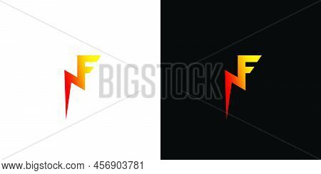 Modern And Sophisticated Nf Letter Initials Logo Design