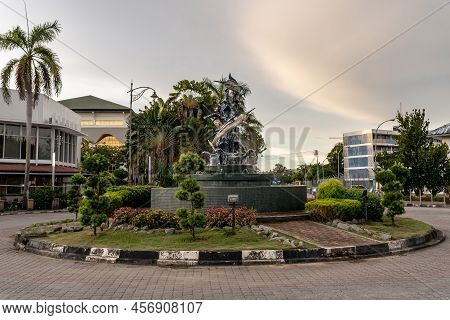 Capital Of The Federal Territory Of Labuan City In Malaysia