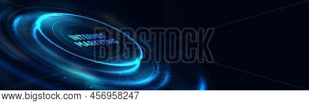 Internet Marketing Digital Online Advertising Automation. Business, Technology, Internet And Network