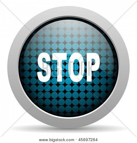 Stop blank ikon
