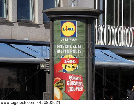 Lidl Billboard In Nuernberg