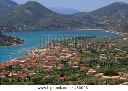 Nidri auf Lefkada Insel Griechenland
