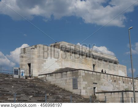 Zeppelin Field Tribune In Nuernberg