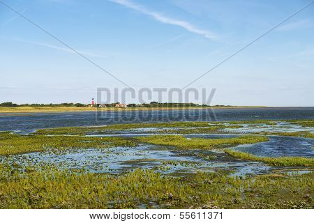 View of the island of Wangerooge