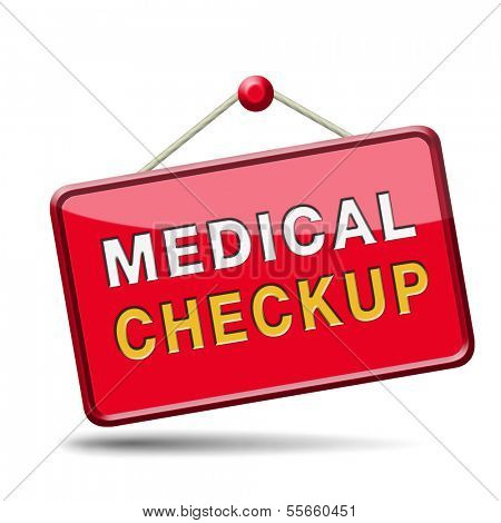 medical check up  or physical examination best to have a yearly checkup healthcare investigation annual health exam periodic general preventive medicine