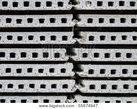 Stack Of Precast Concrete