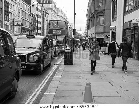 Black And White The Strand, London