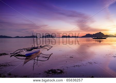 Sunset in El Nido, Palawan - Philippines