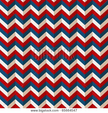 Retro Background American Patriotic Colors