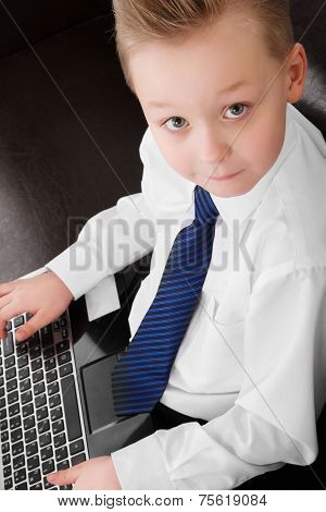Young Businessman boy