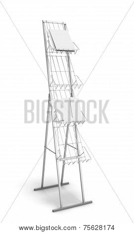 Stand With Promotional Materials.