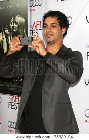 LOS ANGELES - NOV 6:  Elyes Gabel at the AFI FEST 2014 Screening Of 