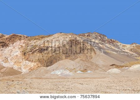 Beautiful Rock Formations Artists Drive In The Death Valley