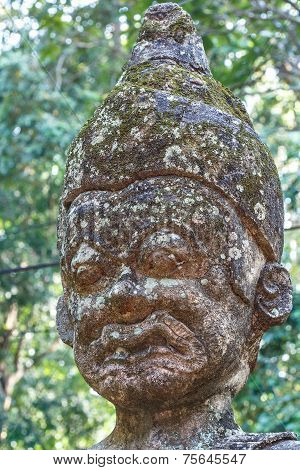 Ancient Lanna Statue (ancient Lanna Thai Style Temple), Thailand