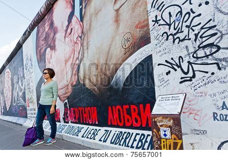 East Side Gallery In Berlin, Germany
