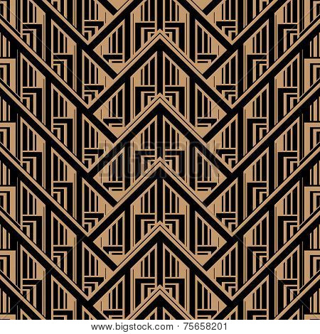 Art Deco Style Pattern