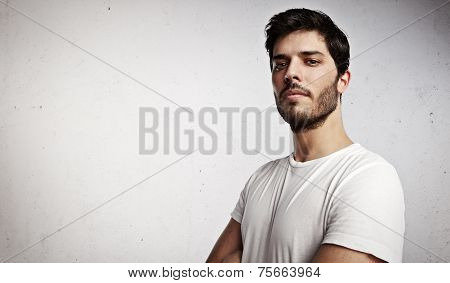 Portrait Of A Young Handsome Man