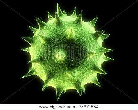 illustration of a virus