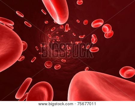 streaming blood