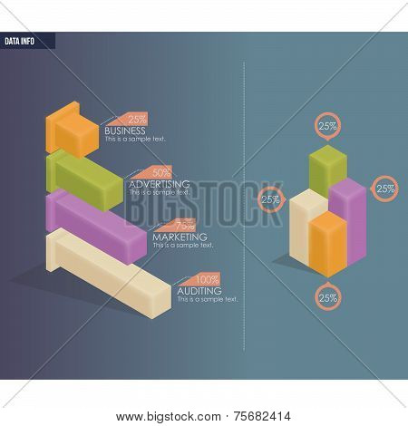 Modern Design Bar Charts